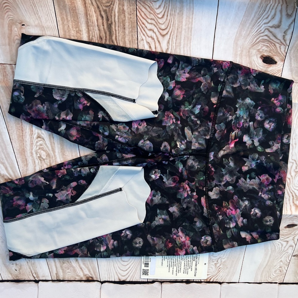 NEW 🎉 LULULEMON Wunder Under High-Rise Tight 25" Activate Multi Floral Size 8 - Picture 4 of 9